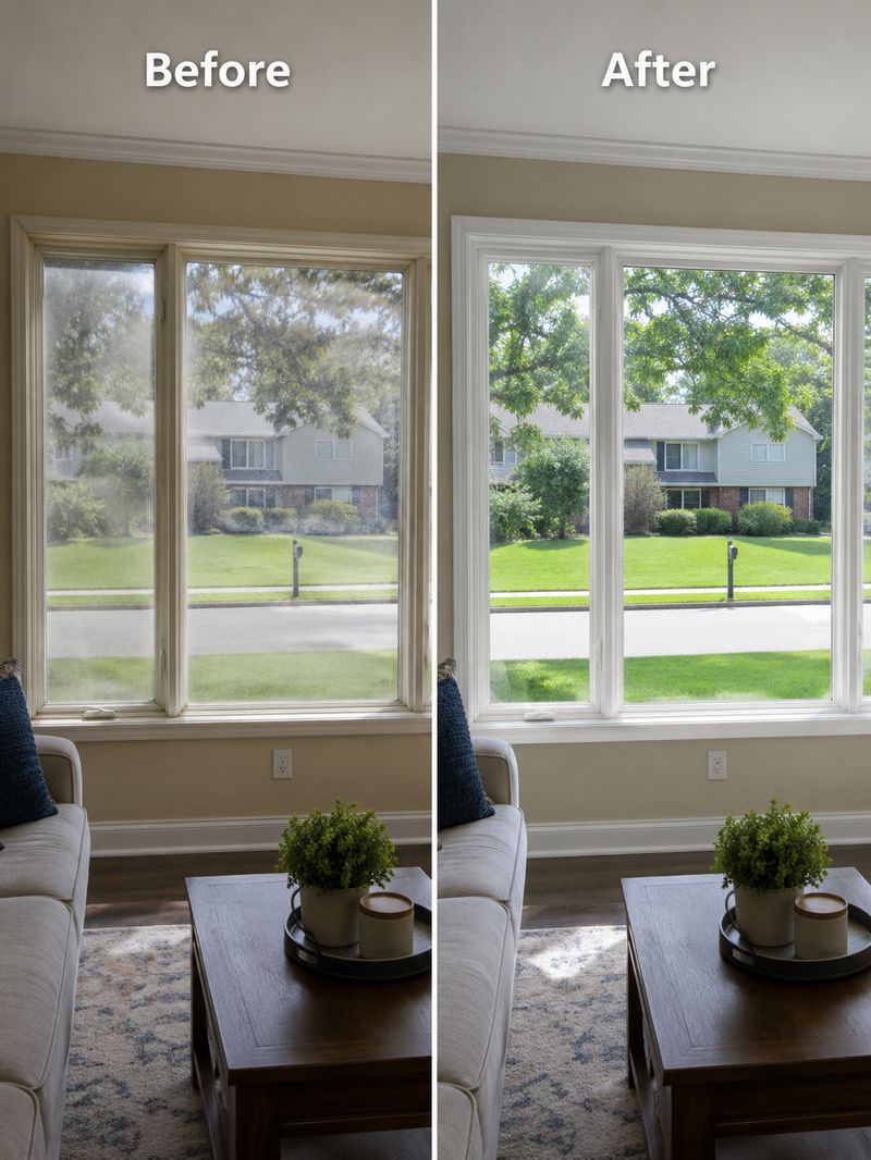 Window replacement before and after