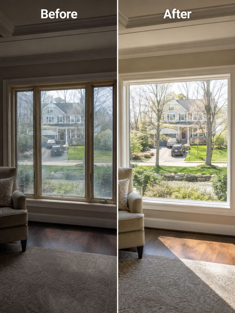 Window replacement before and after